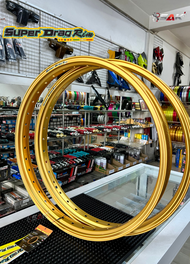 ขอบล้อสนาม SuperDrag ทอง DID 1.4-17