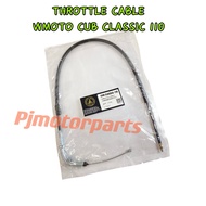 WMOTO CUB CLASSIC 110 - THROTTLE CABLE / MINYAK TALI KABEL KABLE CUB110 CLASSIC110