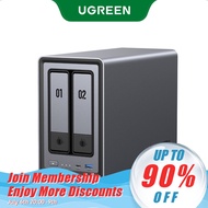 UGREEN NASync DXP2800 2Bay Desktop NAS Intel N100 Quadcore CPU 8GB DDR5 RAM 2.5GbE 2 M.2 NVMe Slots 