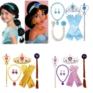 Ice Queen Crown Elsa Belle Princess Hairband Sleeping Beauty for Girls Crown for Kids
