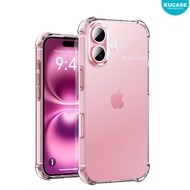 Case iphone 16 iphone 16 Plus iphone 16 Pro iphone 16 Pro Max Soft Anticrack Airbag Clear Premium Ca