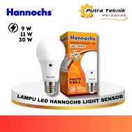 CAHAYA HANNOCHS LED BULB LIGHT SENSOR WHITE LIGHT 9W, 11W, 30W