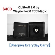禁扁個波😱 敏日摧帶 Obliter8 2.0 by Wayne Fox & TCC Magic 魔術 魔術道具 Magic Magic tricks coin magic 硬幣魔術 日常魔術 魔術表