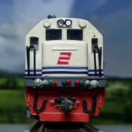 MESIN Agung Craft - Miniature Train Locomotive CC 201 Livery WnB PERUMKA - without engine HO Scale