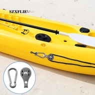 [Szxflie1] 31Pcs Marine Kayak Canoe Anchor Trolley Kayak Pad Eyes Rigging O 9M Rope Hardware for Water Sports Rubber Dinghy