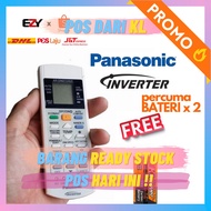 🔥READY STOCK🔥 PERCUMA Bateri Remote Aircond Panasonic Inverter Econavi