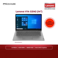 Lenovo V14 GEN2 ITL 14" Laptop | I3-1115G4| 4GB| 256GB| W10H| BAG| Grey| 82KA009WMJ Foc: Backpack