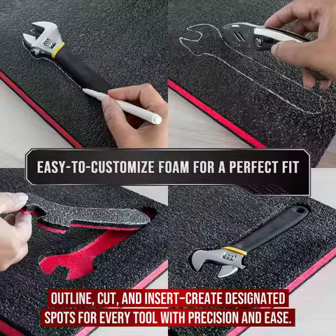 Box Storage Camera Tool Foam Organizer Tool Box Foam Storage Box Foam Insert Tool Box Drawer Liner P