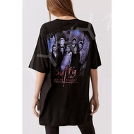 Buffy The Vampire Slayer T-shirt Women Short Sleeve Printed Plus Size Loose Blouse