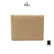 RAV DESIGN Men's Wallet / Genuine Leather / Brown & Olive / RVW771-G2-41390