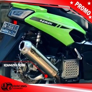 Standard Racing Silencer Original 86 Racing Exhaust inlet 38/ 50 mm stainless steel