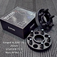 Wheel Spacer 25mm 5/120 CB:72.5 Nuts:M14x1.5 - Bonoss Spacer Kit