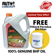 BHP SynGard K 10W30 Mineral 3L (FOC FilGard Perodua 58280 Oil Filter) - BHP Car Engine Oil