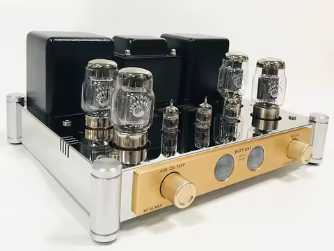 REISONG Boyuu MT-88 MK II KT88*4 Tube Amp Push-pull Hi-Fi Audio Amplifier Hand Welding Point To Poin