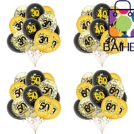 BAIHEE 12PCS 30th BIrthday Balloons, 18th 30th 40th 50th 60th DIY Birthday Balloon,  Inflatable Part
