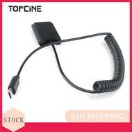 Topcine DK-X1 DC Coupler USB-C to NP-BX1 Dummy Battery Power Adapter for Sony Cybershot ZV-1DSC-RX1
