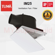 TUMA IM25 (BVN25A001) Eco DC Brushless Ventilation Fan / Filter