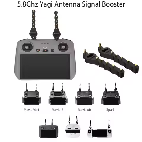 Antenna Range Extender for DJI RC 2/RC Pro Control Signal Booster For DJI Mini 4 PRO/Air 3/Mavic 3/3