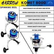 HARROW COMET 8000 SPINNING REEL