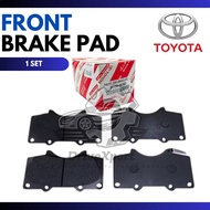 Front Disc Brake Pad - Toyota Hilux Revo GUN125 GUN126 Fortuner 2.4 16-18 (04465-0K360/04465-35290)