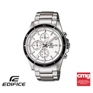 [ของแท้] CASIO นาฬิกาข้อมือผู้ชาย EDIFICE รุ่น EFR-526D-7AVUDF สายสเตนเลสสตีล สีขาว