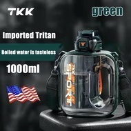 TKK กระบอกน้ำสำหรับเล่นกีฬาทนความร้อนได้ถ้วยสร้างสรรค์ความจุมากสำหรับกลางแจ้งกระติกน้ำสำหรับเดินทางส