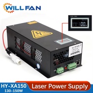Will Fan HY-XA150 150W Co2 Laser Power Supply Source For 130-150W Co2 Laser Tube And Laser Cutting