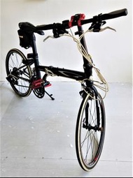 Bicycle: Oyama Folding Bicycle (Black)