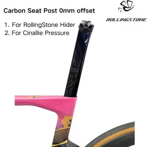 Bicycle Seat Post Rolling Stone HIDER Bicycle SADDLE Post for bike Cinelli Pressure 0MM OFFSET STRAI