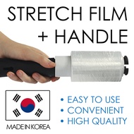 KOREA STRETCH FILM W/ HANDLE/ Shrink Wrap/ Storage/ Moving Home/ Carton/ Bubble/ Polymailer/ Clear