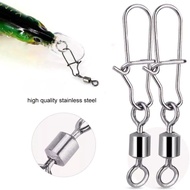 FISHING SWIVEL FISHING CONNECTOR PIN BEARING ROLLING PIN MANCING