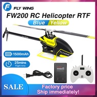 FlyWing FW200 H1 V2 RC Helicopter RTF 3D APP Adjust Automatic Return Brushless Remote Control with C