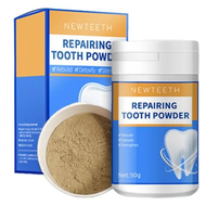 New Teeth | Teeth Whitening Tooth Powder Antibacterial Cleaning Herbal Ubat Pemutih Gigi 神龈粉