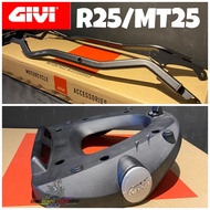 MONORACK GIVI ORIGINAL R25 MT25 YAMAHA ACCESSORIES MOTOR R25 MT25 RIDER BIKER