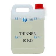 [ 1 TIN ] THINNER 10KG / paint / thinner tin / besi / kayu / thinner tong