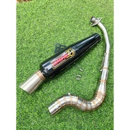 Daeng sai4 Pipe canister conical open specs exhaust Pipe for Wave 125 Xrm 110/125 Wave 100/110/115 R