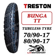 TAYAR TYRE TRESTON TUBELESS BUNGA TT100