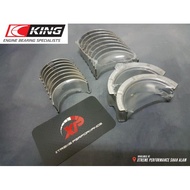 KING BEARING MITSUBISHI EVO 123 4G63 (MAIN BEARING+CONROD) ENGINE BEARING [100% ORIGINAL]