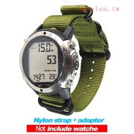 Suitable for SUUNTO D6 D6i Diving Computer Strap Nylon ZULU Strap