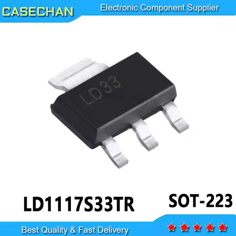 10PCS LD1117S33TR LD1117S33 LD1117 1117S33TR 1117 SOT-223