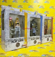 中古已開封 PLAY ARTS NO.1 FULLMETAL ALCHEMIST EDWARD ELRIC & NO.2 ALPHONSE ELRIC & NO.3 WINRY ROCKBELL 鋼之
