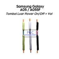 TOMBOL Original External Button 1 Set Power On Off Volume Samsung Galaxy A05 / A055 / A055F / SM-A05