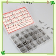 SIMPLESHOP 300pcs/box 23 Sizes 304 Stainless Steel Compression & Tension Spring Assortment Kit, Smal