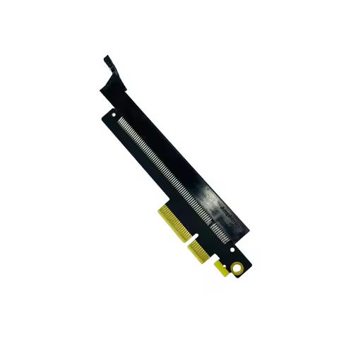 PCIe 4.0 X4 /X8 to X16 Riser Card Converter / X16 90degree Right Angled Slot PCI-E Gen 4 Extension A