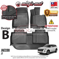 (5-Yrs Warranty) NEW 5D TPE Rubber MAGIC MAT Hygiene Waterproof Carpet Car Mat Karpet Kereta Alza Ar