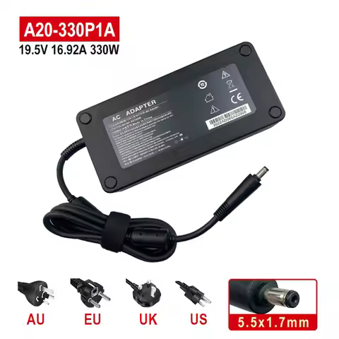 330W 19.5V 16.92A Laptop Power Adapter For Acer Predator Helios 300 N20C11 N20C3 N22C3 Replacement A