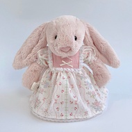JELLYCAT ACCESSORIES - Dress & classic bow for jellycat rabbits. Jellycat Bunny Jellycat