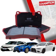 MARS BRAKE PAD FRONT BREMBO F50, HONDA CIVIC TYPE R