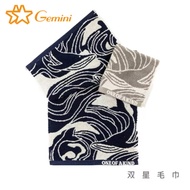 [Double Star Towel Gemini] 52 Hertz-Whale Series-Towel/Square Towel|Soft Fluffy|Absorb Water Breatha
