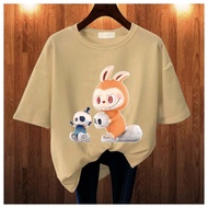 KAOS LABUBU / T SHIRT LABUBU / KAOS WANITA LABUBU / KAOS PRINTING LABUBU / BAJU KAOS LABUBU / KAOS